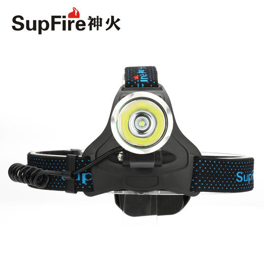 SUPERFIRE神火HL31强光头灯可充电户外LED骑行头灯远射矿灯大功率防水夜钓灯 商品图2
