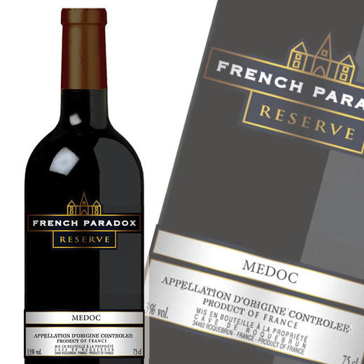 茗酊古堡-梅铎红葡萄酒 French Paradox Selection Médoc  750ml 商品图1