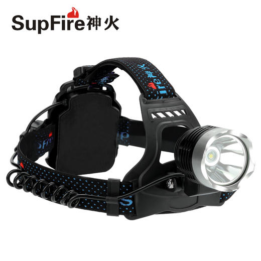 SUPERFIRE神火HL31强光头灯可充电户外LED骑行头灯远射矿灯大功率防水夜钓灯 商品图0