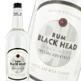 布莱克海德朗姆酒 Black Head White Rum 700ml