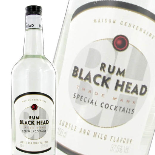布莱克海德朗姆酒 Black Head White Rum 700ml 商品图0