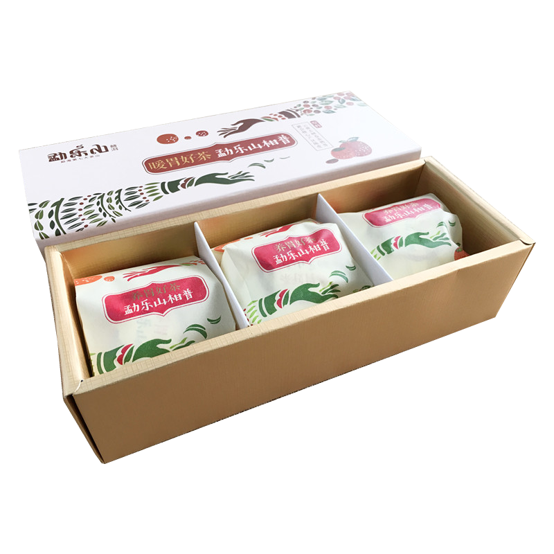 勐乐山大红柑普3颗装115g