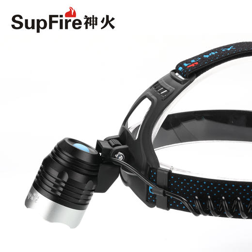 SUPERFIRE神火HL31强光头灯可充电户外LED骑行头灯远射矿灯大功率防水夜钓灯 商品图4