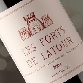 小拉图城堡红葡萄酒2004 Les Forts de Latour 2004   750ml