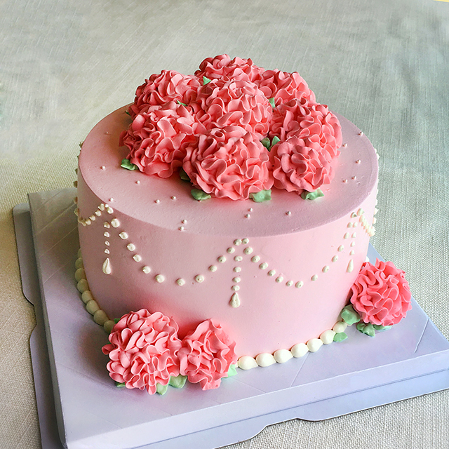 康乃馨花卉蛋糕