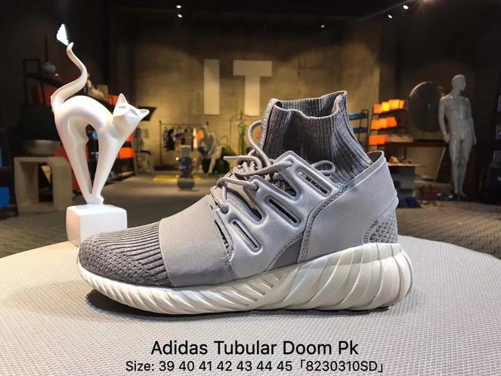 阿迪达斯adidas tubular doom pk三叶草y3黑武士中腰