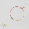 SpoiledBart Jewelry 14K注金 锆石 红绳 幸运手链 商品缩略图0