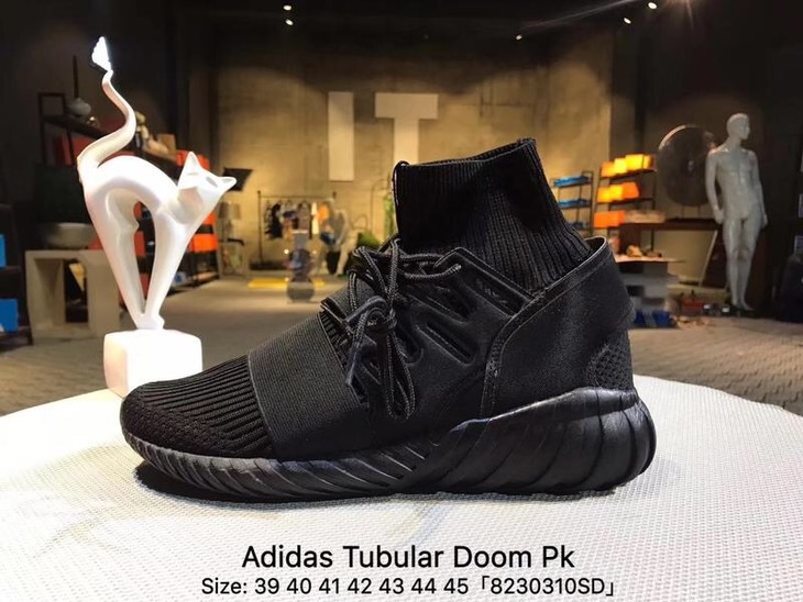 阿迪达斯adidas tubular doom pk三叶草y3黑武士中腰