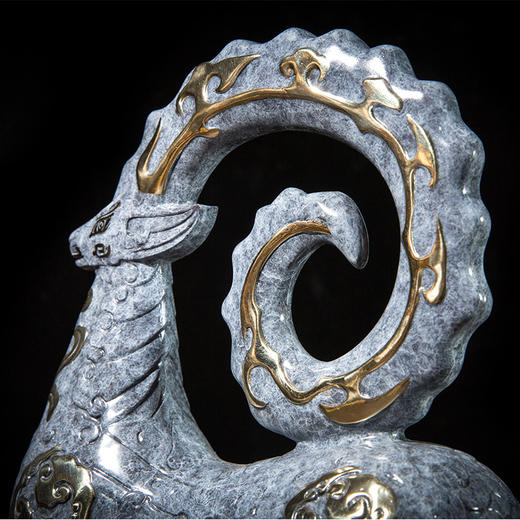 朱炳仁铜 全铜摆件泰和至尊中号 家居摆件 工艺品艺术品礼品 商品图2