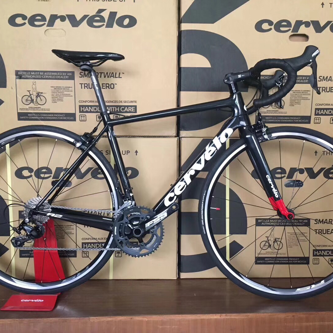 正品行货 cervelo r2 碳纤维公路车 105套件整车