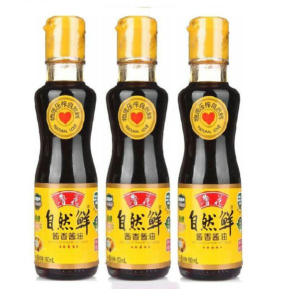 鲁花自然鲜酱油160ml