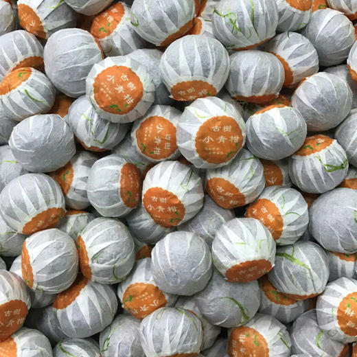 古树小青柑普洱茶 新会小青柑茶 生晒小青柑 陈皮普洱茶 商品图0