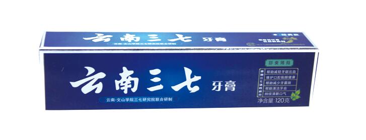 云南三七牙膏120克/盒 - 奎屯意丹超市