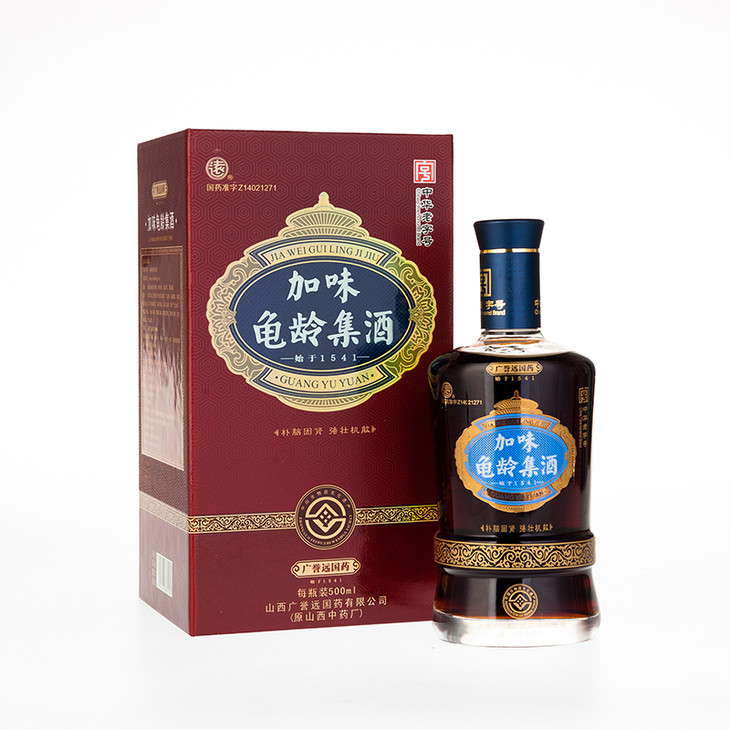 广誉远 guangyuyuan 广誉远加味龟龄集酒500ml/瓶