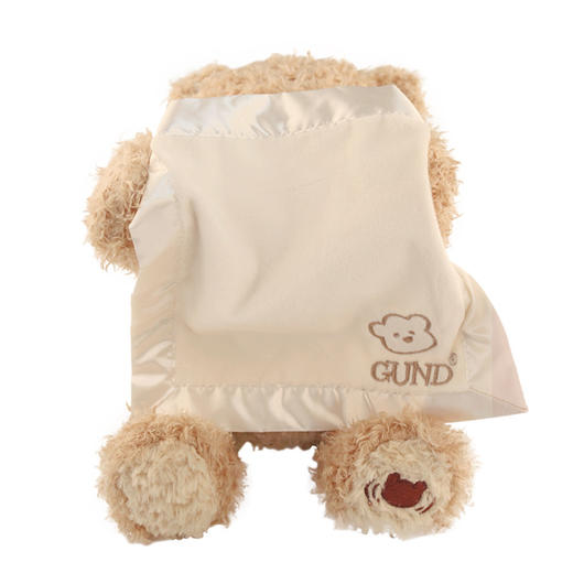 美国BabyGund 躲猫猫小熊毛绒玩偶 商品图3