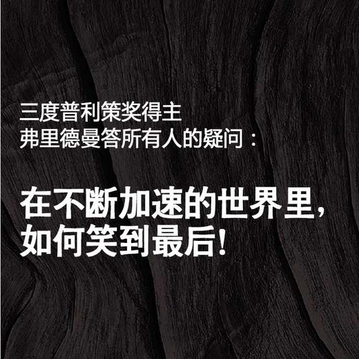 谢谢你迟到 以慢制胜破题未来格局《世界是平的》作者弗里德曼写给未来格局 入选2018年书香中国 商品图4
