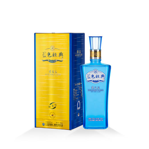 【酒钱兑换】42度蓝色经典邃之蓝500mL 商品图0