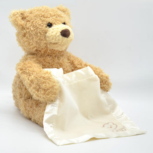 美国BabyGund 躲猫猫小熊毛绒玩偶 商品图0