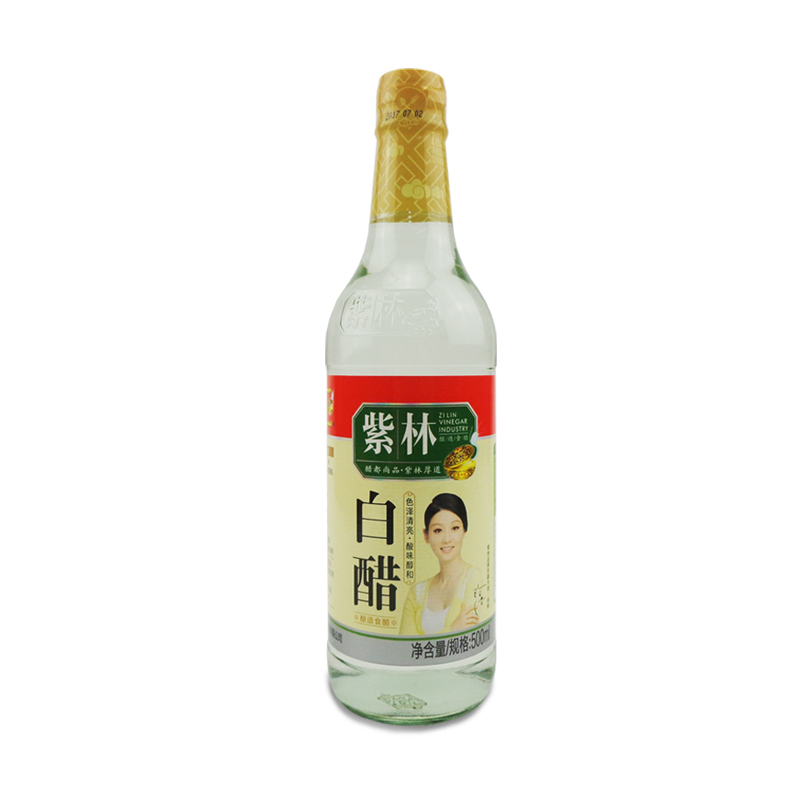 【食品】紫林白醋 500ml/瓶