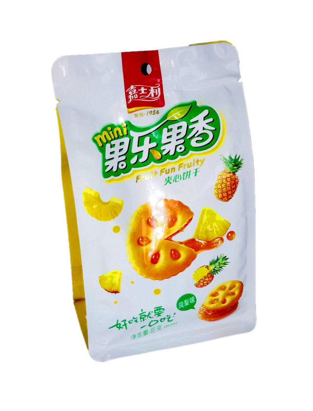 嘉士利凤梨果酱味夹心饼干85g