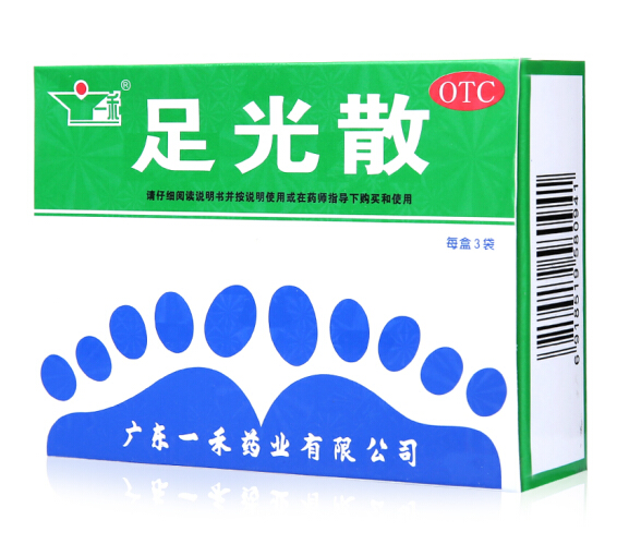 一禾 足光散 40克3袋盒