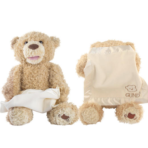 美国BabyGund 躲猫猫小熊毛绒玩偶 商品图4