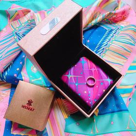 (永久下架)星动小金盒之挚爱永恒款 星座丝巾