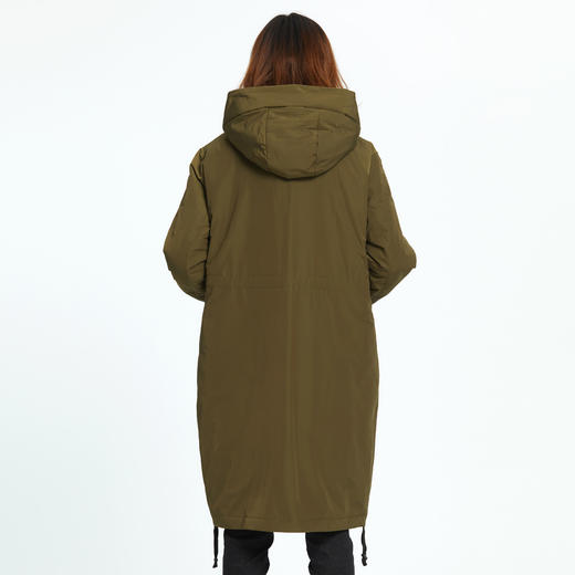 【实体店库存】水淼大码棉服女胖mm新款韩版冬装棉袄长款棉衣0267 商品图1