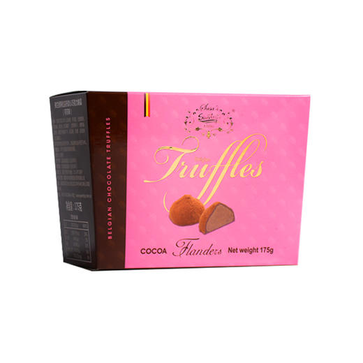 【内部自提】佛兰德斯松露形软心巧克力制品175g【保质期到2019-04-20】 商品图0