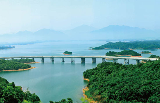 庐山西海柘林湖景区