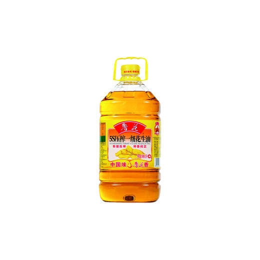 鲁花5S压榨一级花生油5L 商品图0