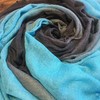 山羊绒桑蚕丝手绘大披肩 商品缩略图12