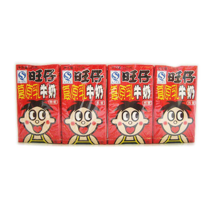 旺仔牛奶纸盒