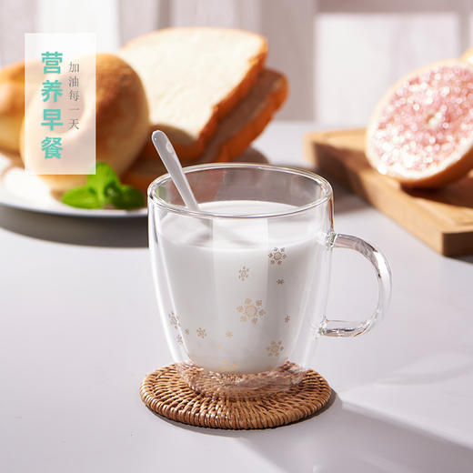 茶杯-玻璃水杯-隔热双层/雪花杯 商品图4