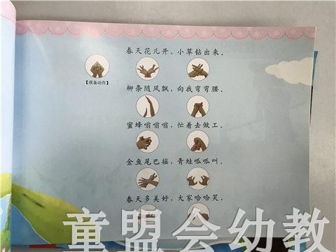 灵动思维幼儿手指游戏（大、中、小） 全三册 江苏凤凰教育出版社 商品图3