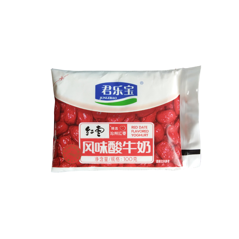 君乐宝红枣风味酸牛奶100g*8