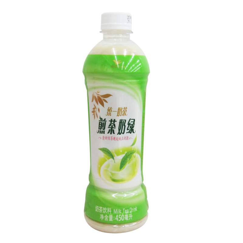 统一煎茶奶绿450ml(08030153)