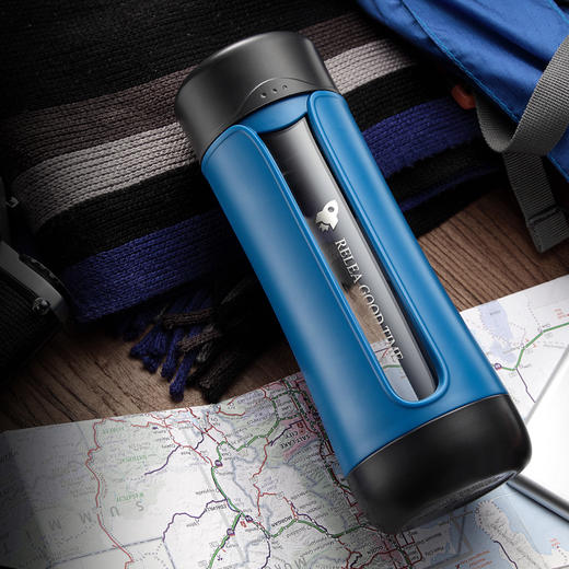 物生物丨抗摔防烫双层温莎塑玻杯 420ml 四色可选 商品图4