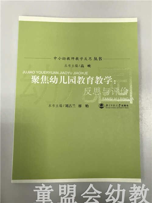 聚焦幼儿园教育教学：反思与评价 高峡 北京师范大学出版社 商品图0