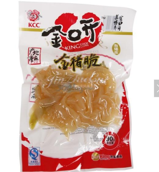 【副食】金猪脆泡猪皮90g 商品图2
