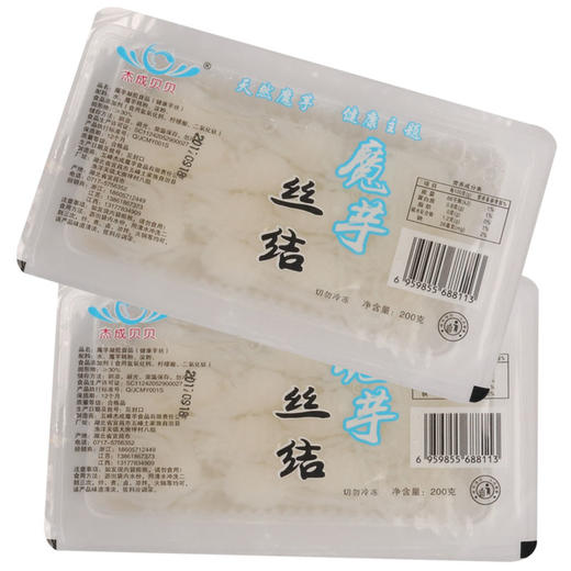 魔芋丝结 凉拌、火锅食材  200g*6盒 商品图0