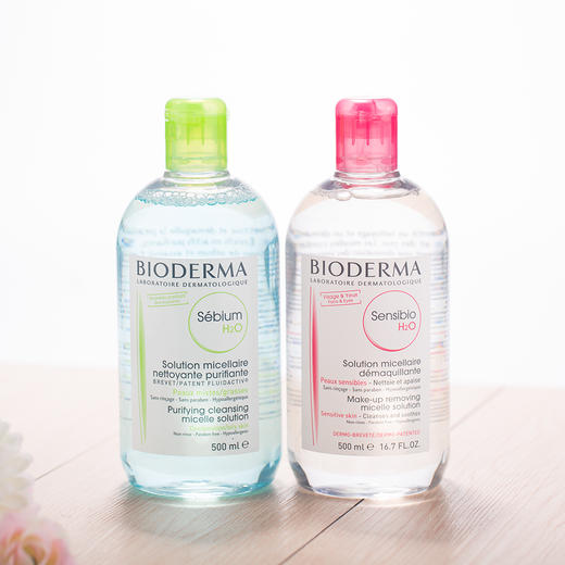 法国贝德玛Bioderma舒妍洁肤液卸妆水500ml 商品图2