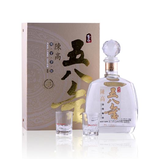 【2012年老酒】台湾原瓶进口58度700ml玉山五八金高粱酒礼盒装  整箱购  更优惠 商品图1