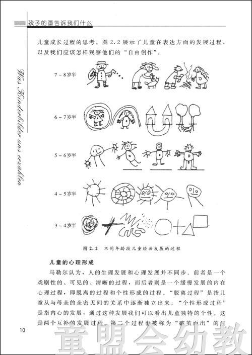孩子的画告诉我们什么儿童画与儿童心理解读 罗泽弗莱克班 北师大 商品图1