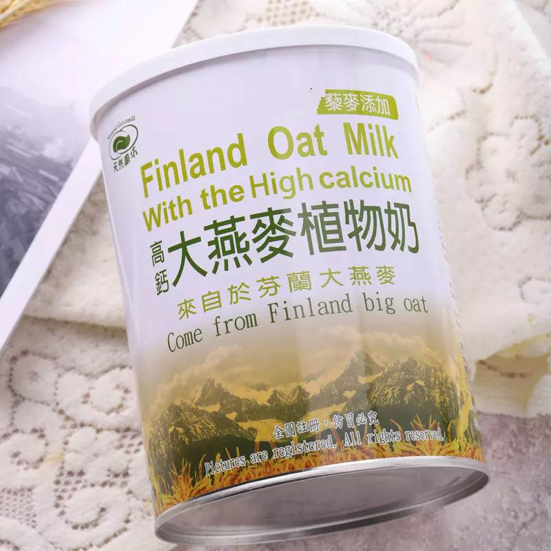 【芬兰高钙大燕麦植物奶850g】无糖海藻钙小麦胚芽大豆蛋白
