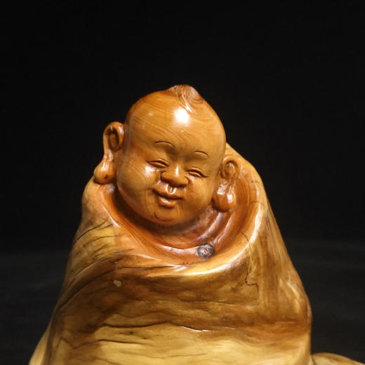 秒杀 l 崖柏弥勒佛《思》 商品图4