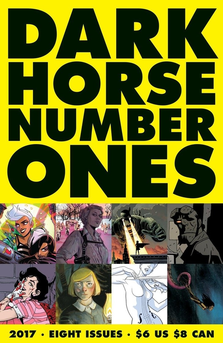 dark horse brings you eight complete first issues of series by