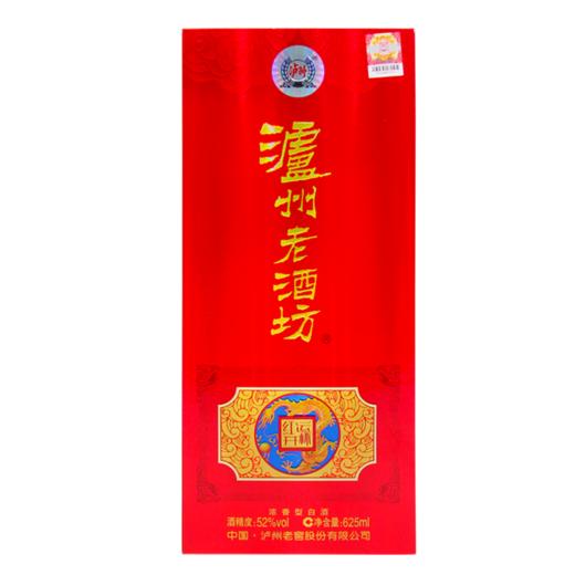 【泸州老窖酒名堂 会员日7折】52度 泸州老酒坊.红运开怀 625ml*6 商品图3