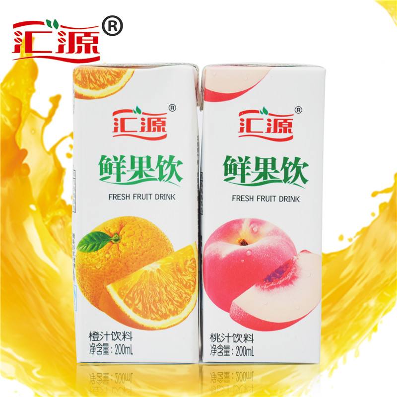 汇源 鲜果饮橙汁(250ml)纸盒装