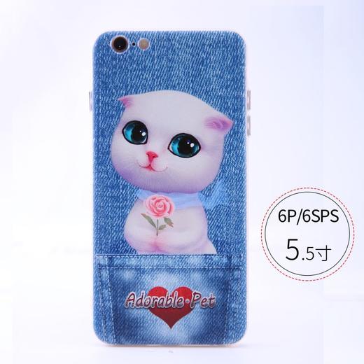 苹果iPhone66s6p6sP787P8PX超薄软边防摔猫狗个性保护套 商品图4